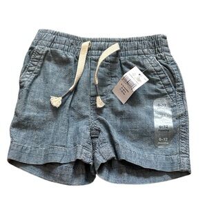 NWT GAP 6–12 Months Blue Shorts